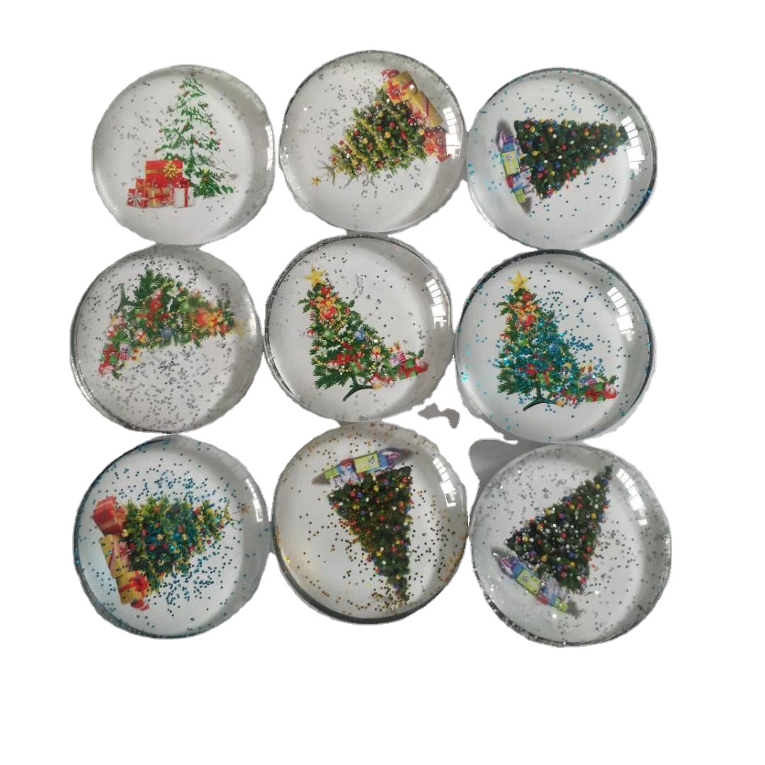 Glass Refrigerator Magnets, Crystal Fridge Magnets for Office Cabinets, Decorate Home for Fridge -Locker